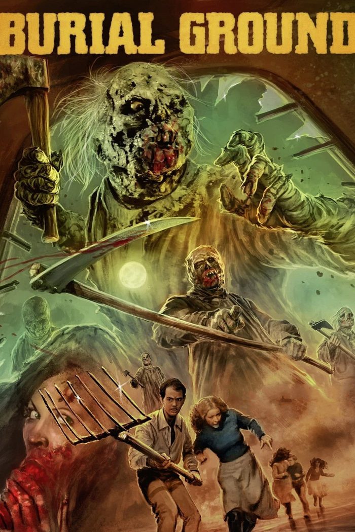 Another poster for Burial Ground