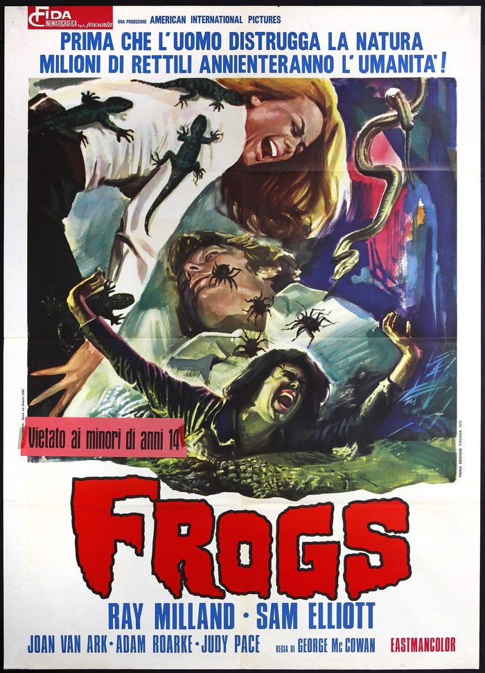 Another poster for Frogs