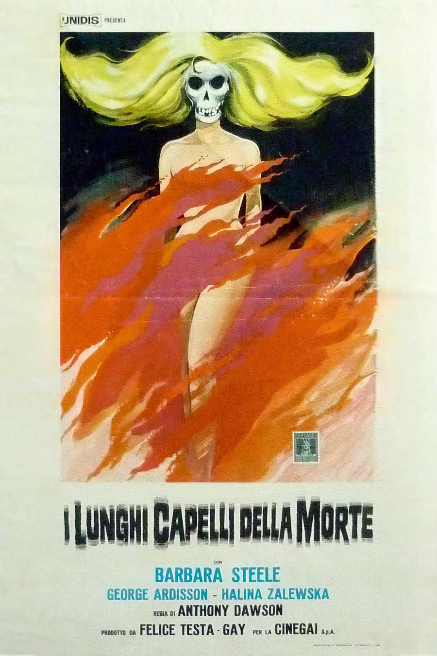 Poster for Long Hair of Death (1964)