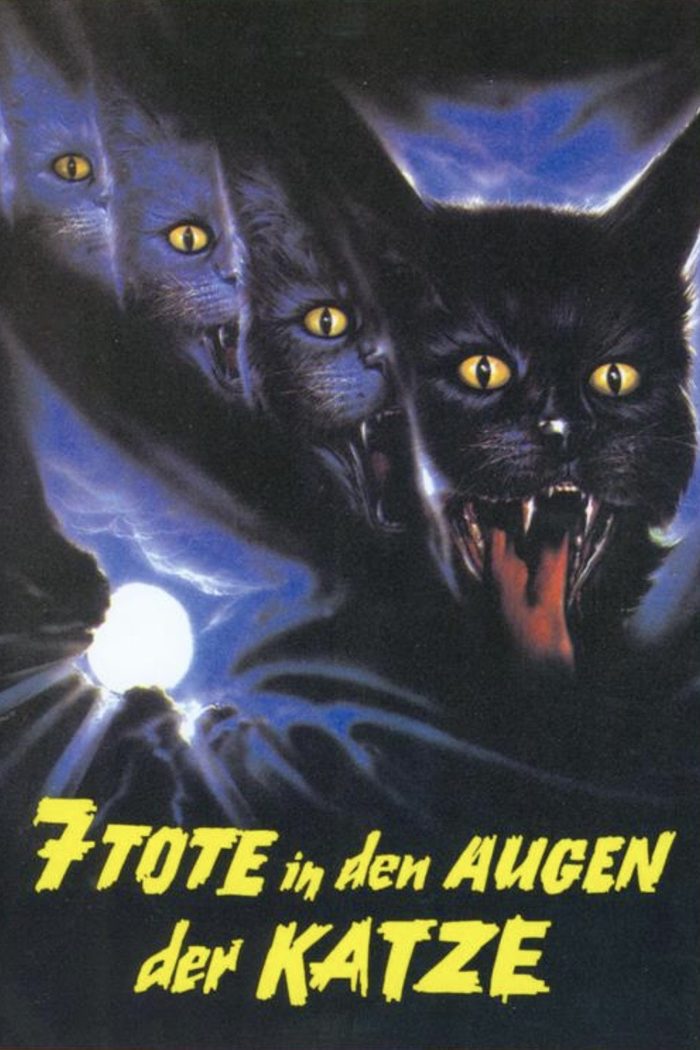 Another poster for Seven Deaths in the Cat's Eye