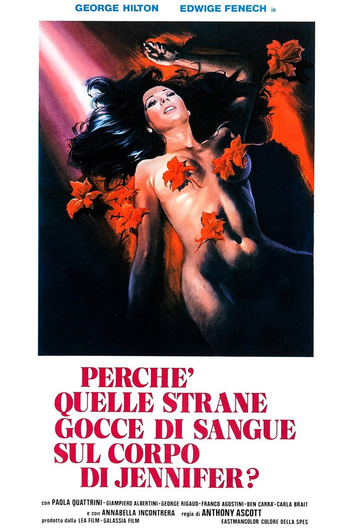 Another poster for The Case of the Bloody Iris