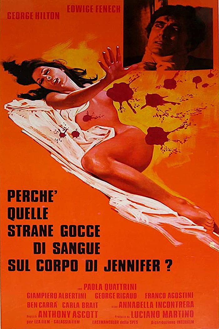 Another poster for The Case of the Bloody Iris