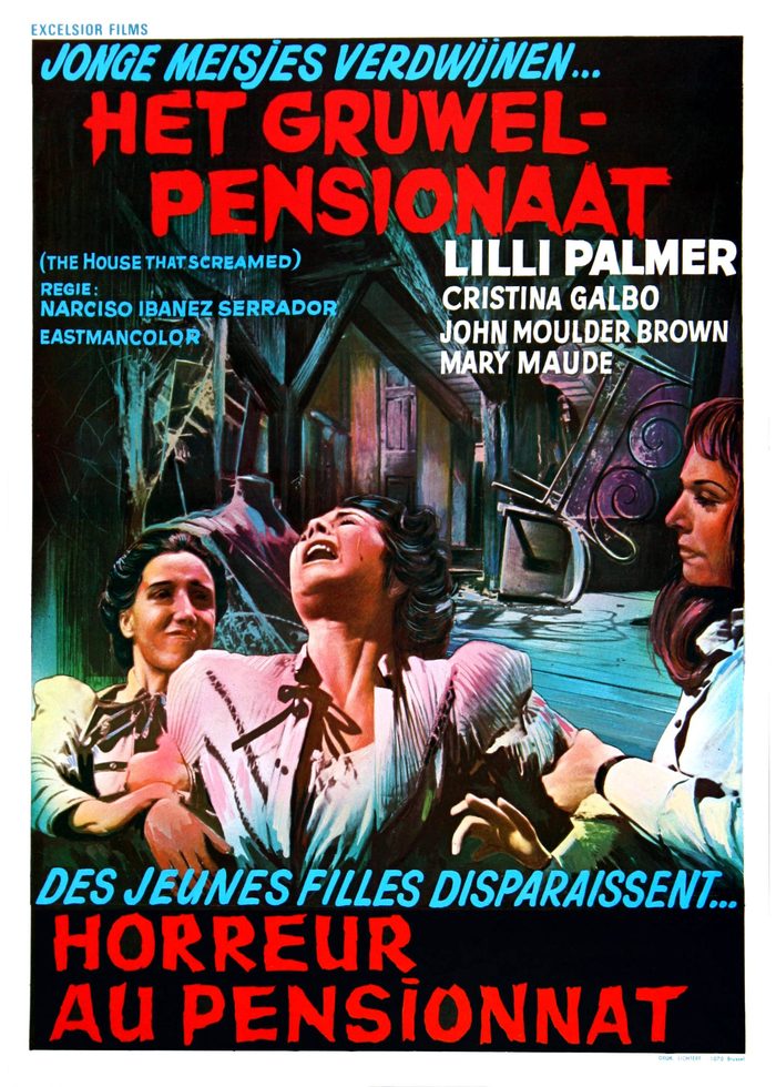 Another poster for The House That Screamed