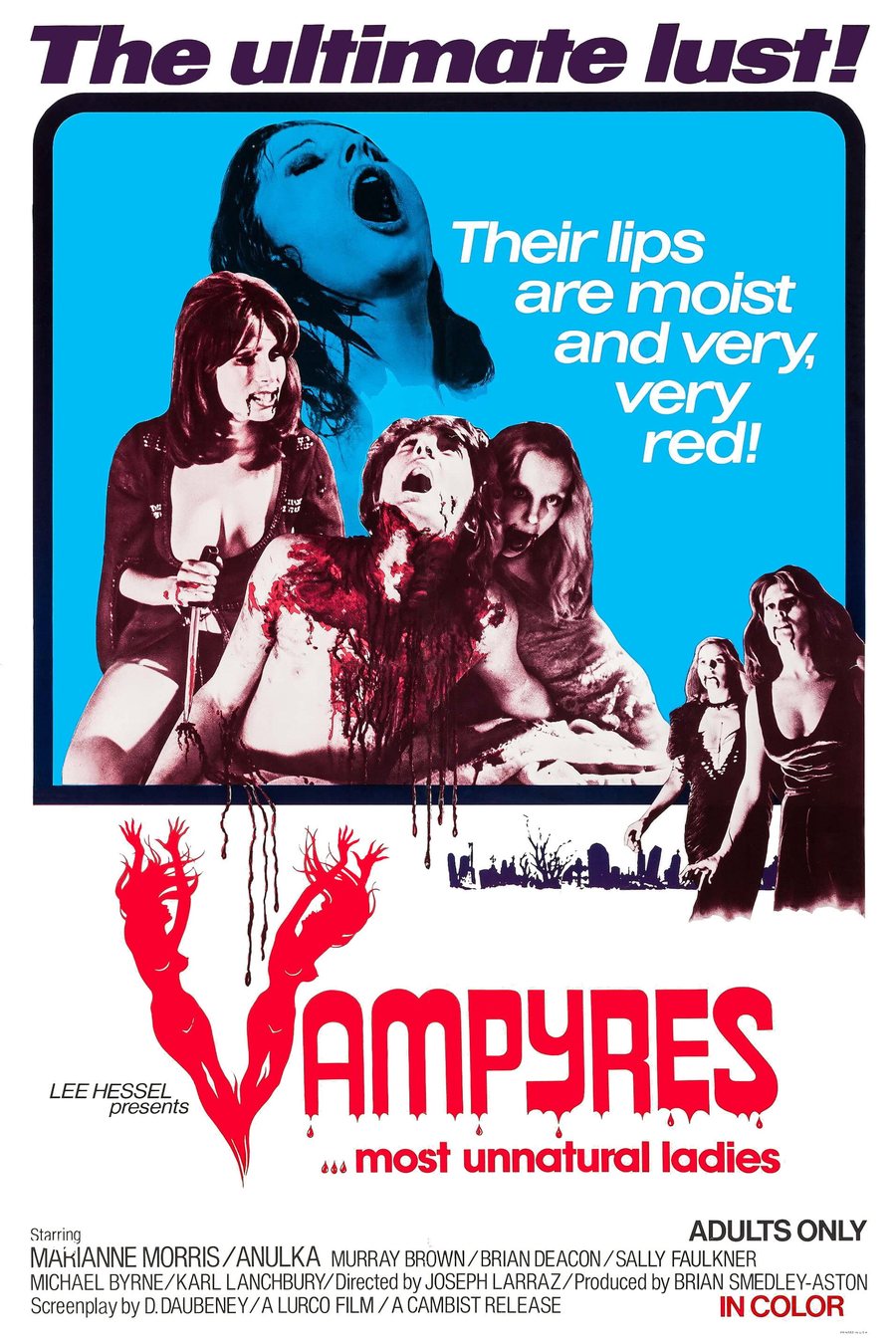 Poster for Vampyres (1975)
