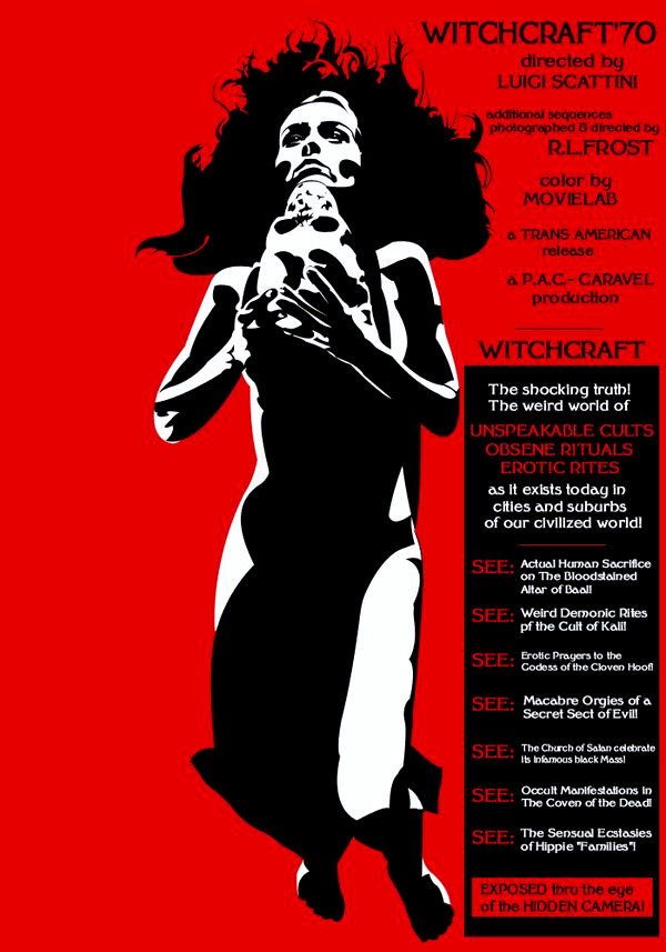 Another poster for Witchcraft '70